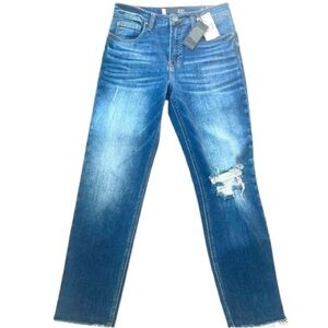 KUT THE KLOTH HIGH RISE JEANS FROM STYLE RACHAEL FAB AB MOM JEANS SIZE 2